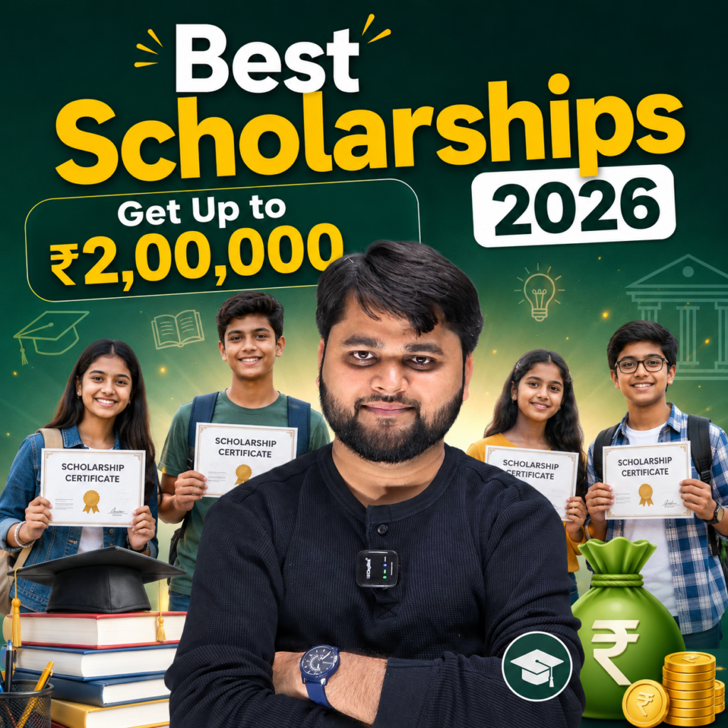 Best Scholarships for School and College Students 2026 with benefits up to ₹2 lakh