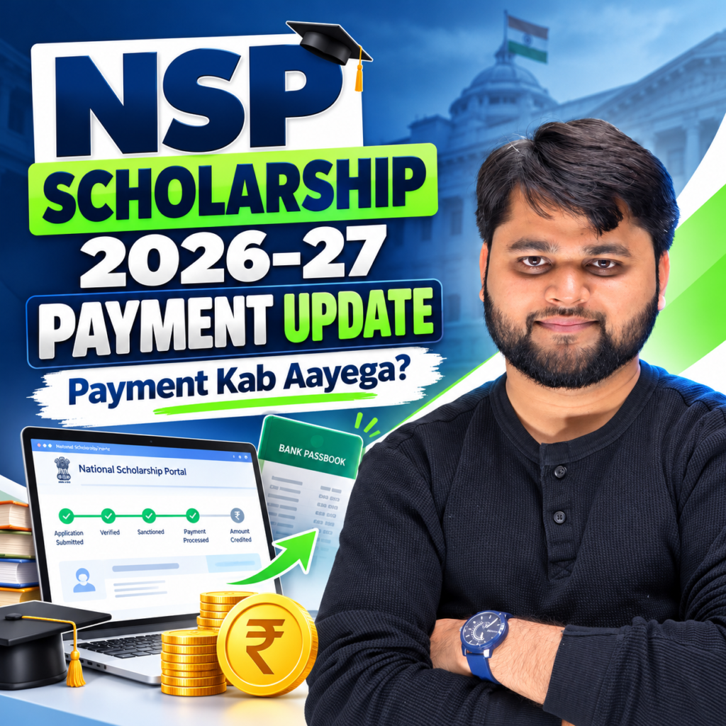NSP Scholarship 2026-27 payment update and scholarship payment status check