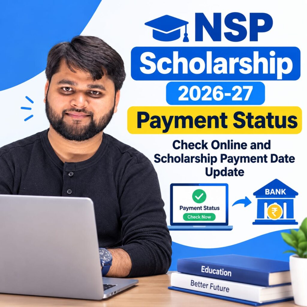 NSP Scholarship 2026–27 Payment Status: Check Online & Payment Date Updates